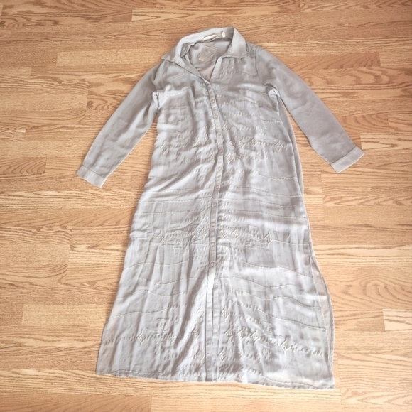 Soft Surroundings Dresses & Skirts - NWT Soft Surroundings Maxi Dress in Grey, Size PM
